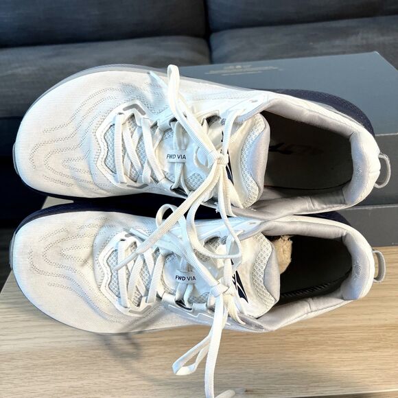Altra Via FWD Running Shoes White Navy AL0A85PN103 Men’s Size 10 - Picture 8 of 12